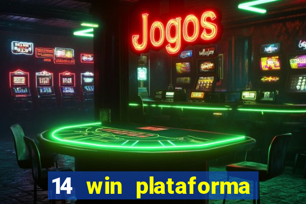 14 win plataforma de jogos