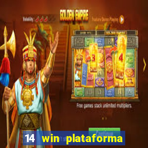 14 win plataforma de jogos