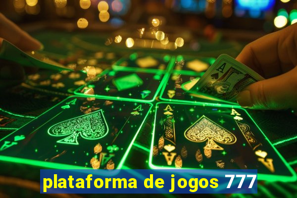 plataforma de jogos 777