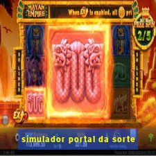 simulador portal da sorte