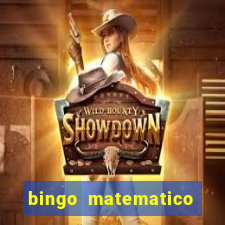 bingo matematico para ensino medio