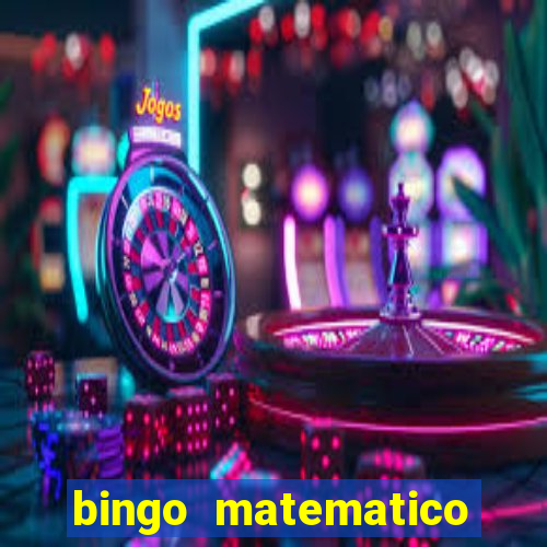 bingo matematico para ensino medio