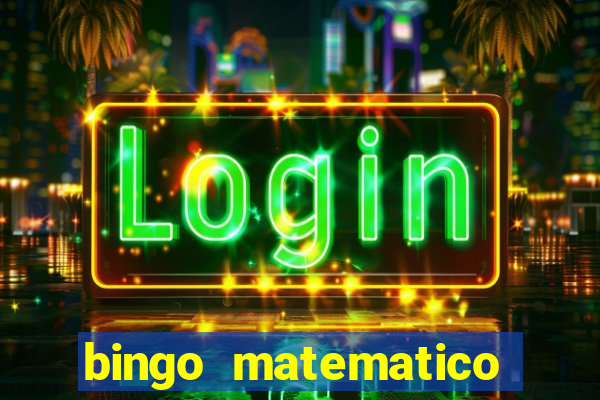 bingo matematico para ensino medio