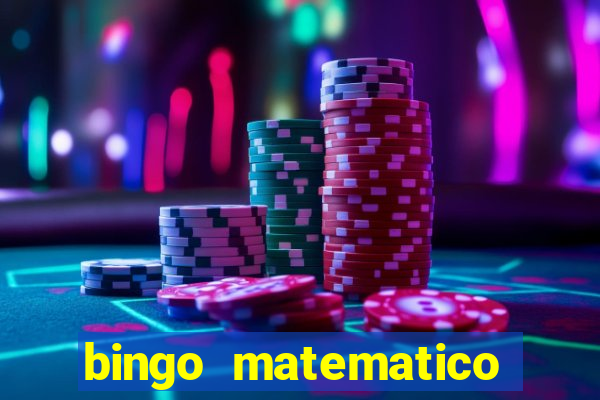 bingo matematico para ensino medio