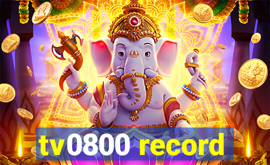 tv0800 record