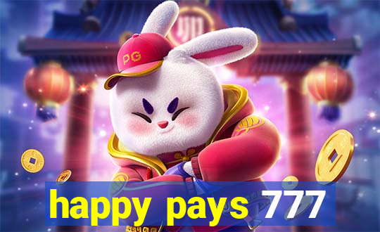 happy pays 777