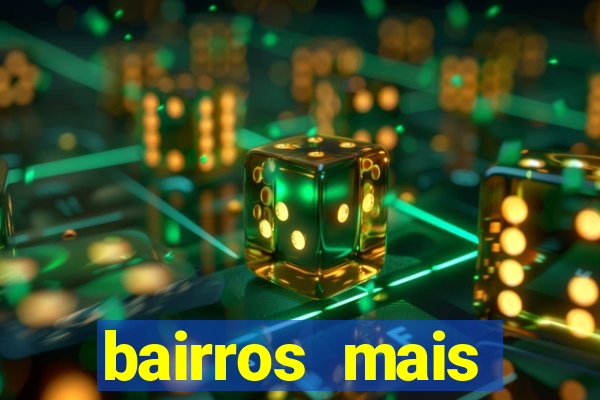 bairros mais perigosos de bh