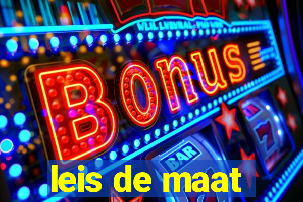 leis de maat