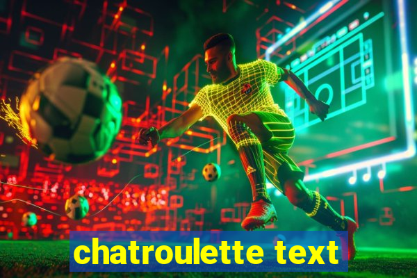 chatroulette text