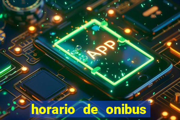 horario de onibus rio pardo rs