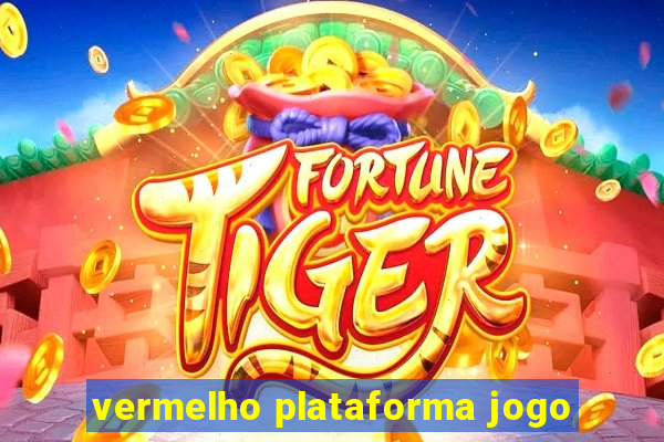 vermelho plataforma jogo