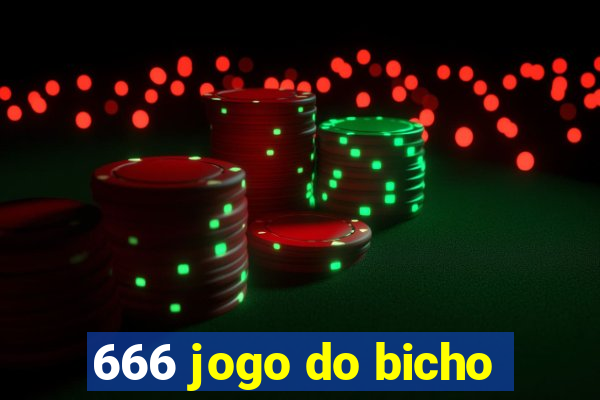 666 jogo do bicho