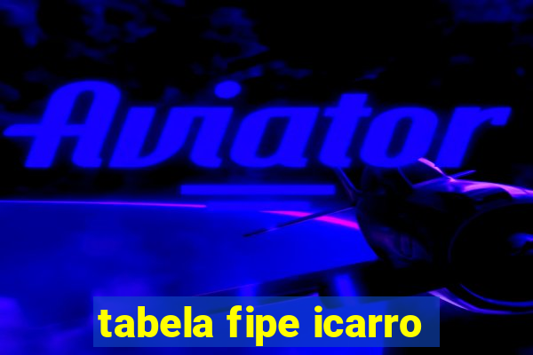 tabela fipe icarro