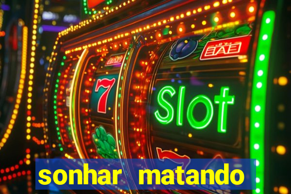 sonhar matando porco jogo do bicho