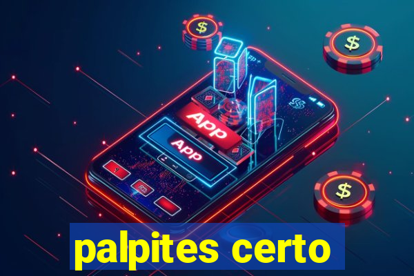 palpites certo