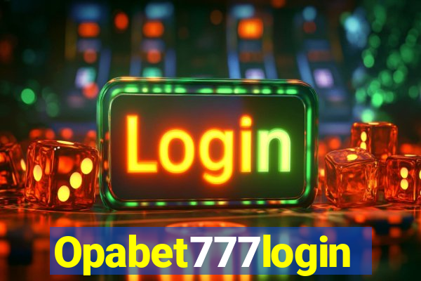 Opabet777login