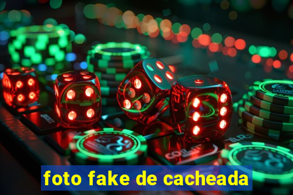 foto fake de cacheada