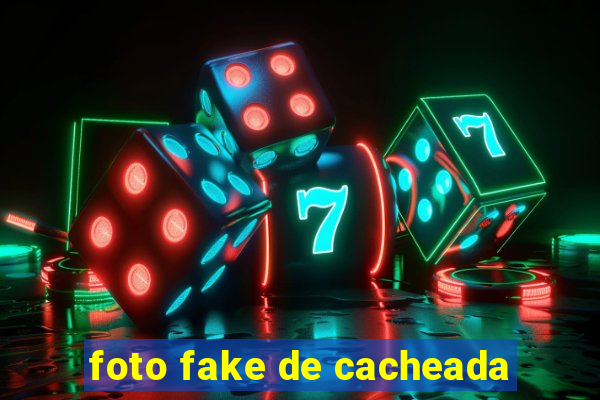 foto fake de cacheada