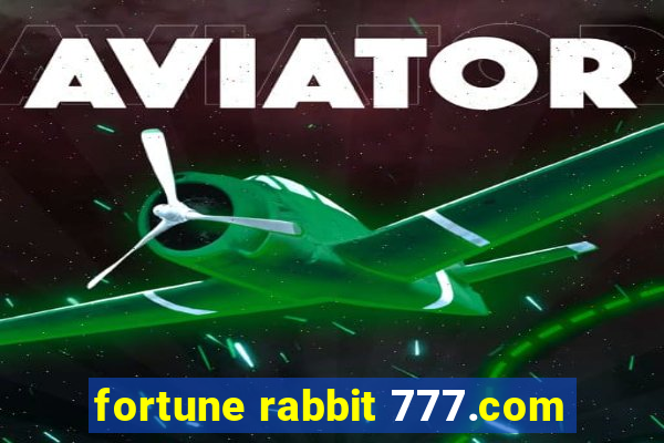 fortune rabbit 777.com