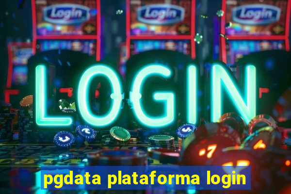 pgdata plataforma login