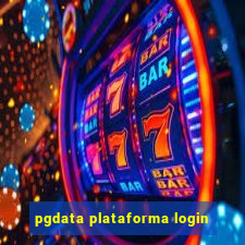 pgdata plataforma login