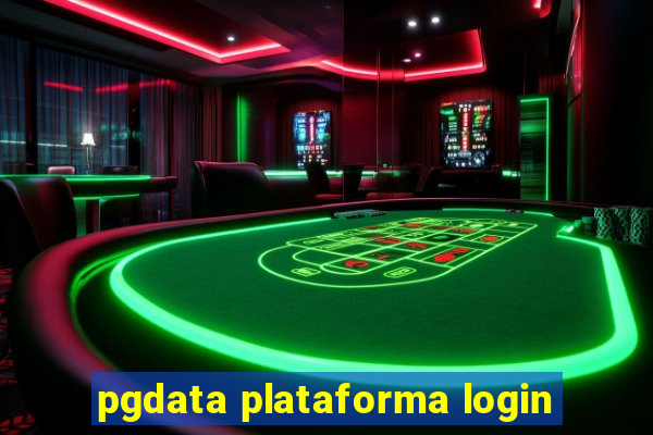 pgdata plataforma login