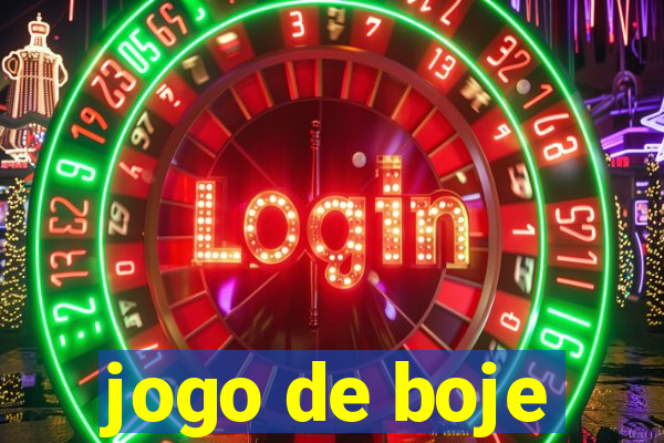 jogo de boje