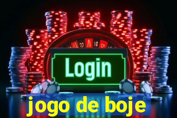 jogo de boje