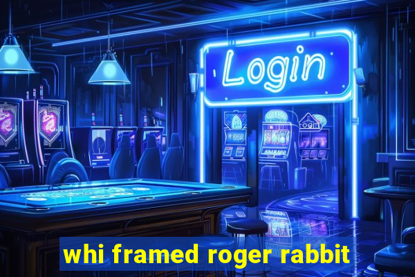 whi framed roger rabbit