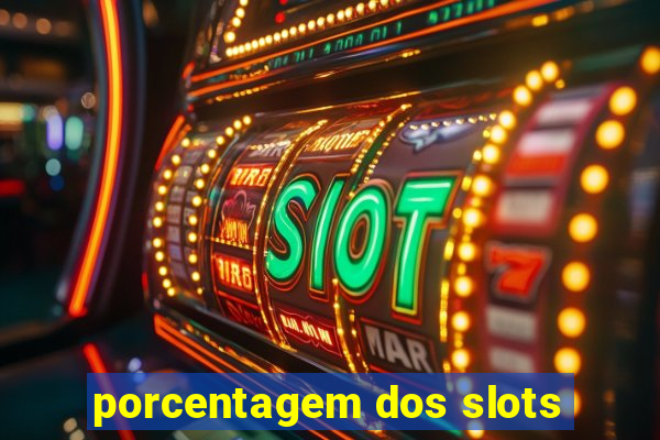 porcentagem dos slots