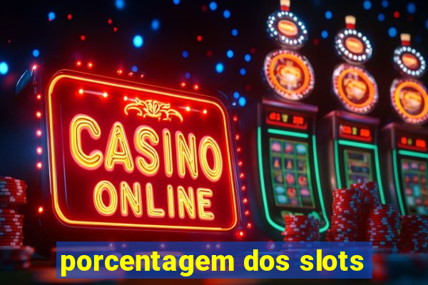 porcentagem dos slots