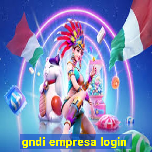 gndi empresa login