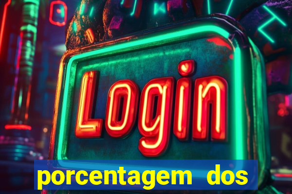 porcentagem dos jogos slots que pagam