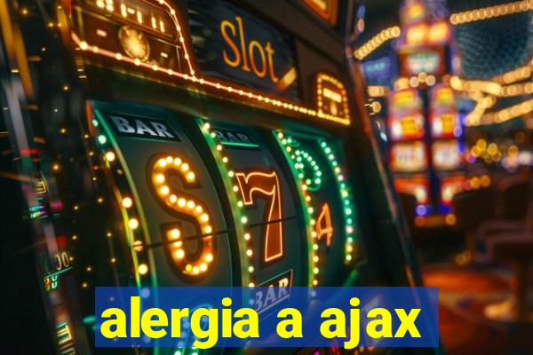 alergia a ajax