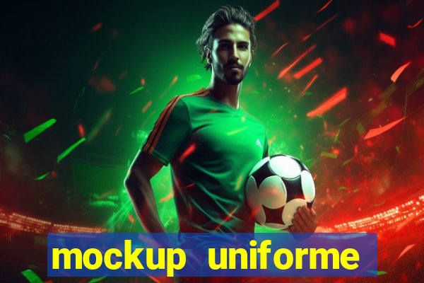 mockup uniforme futebol psd free