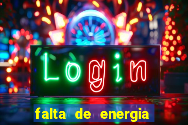 falta de energia em caucaia