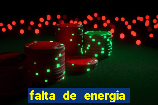 falta de energia em caucaia