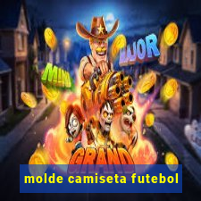 molde camiseta futebol