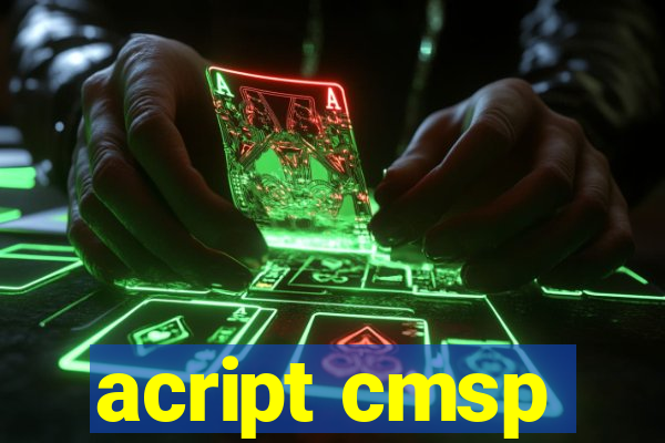 acript cmsp