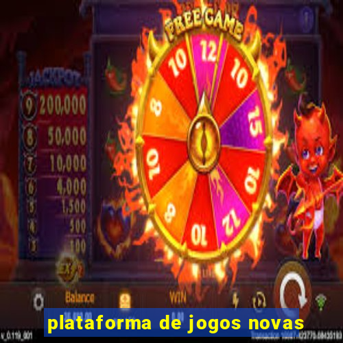 plataforma de jogos novas