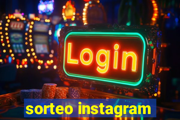 sorteo instagram