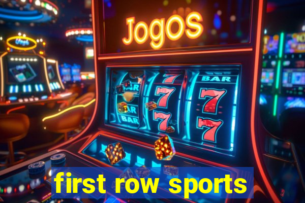 first row sports