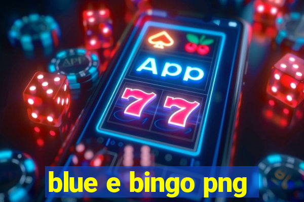 blue e bingo png