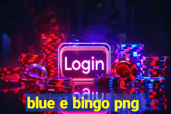 blue e bingo png