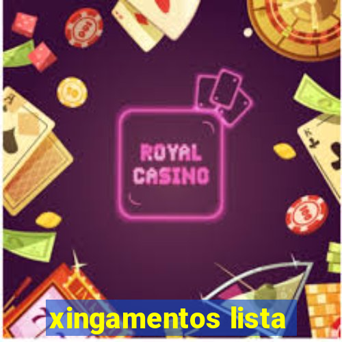 xingamentos lista