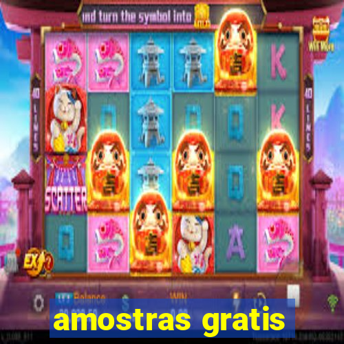 amostras gratis