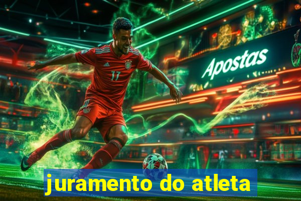 juramento do atleta