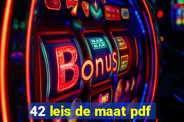 42 leis de maat pdf