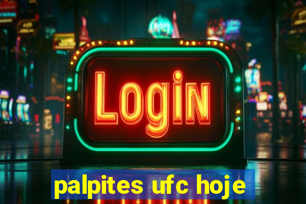 palpites ufc hoje