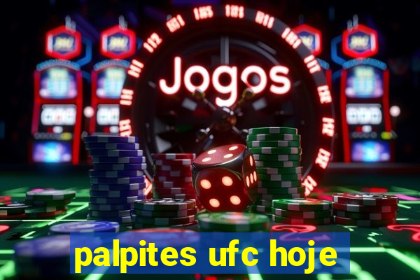 palpites ufc hoje